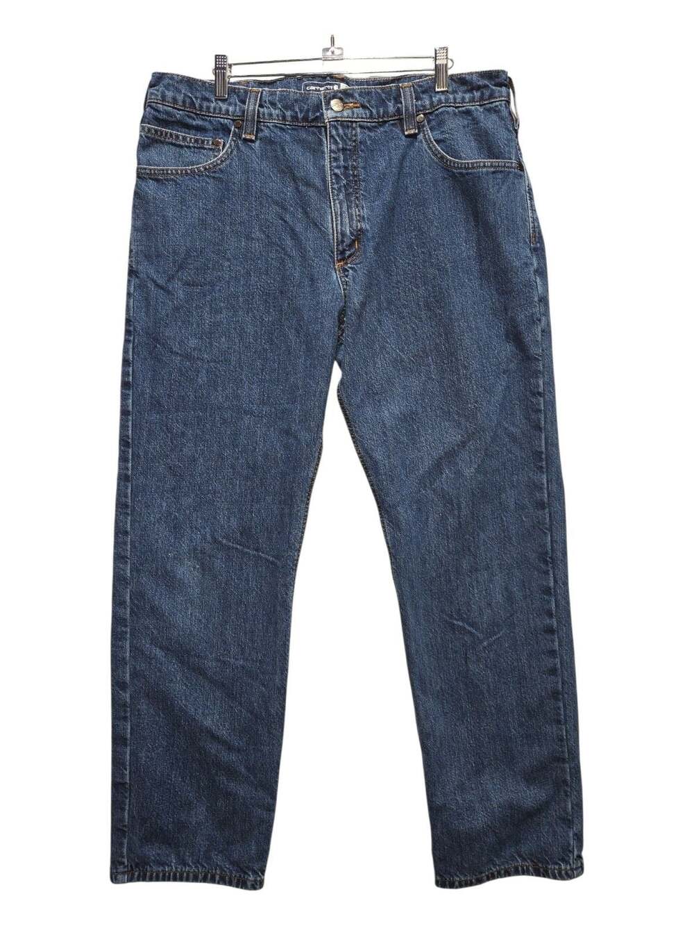 Carhartt Relaxed Fit Flannel Lined Denim Jeans Model BD4942-M Size 36x30